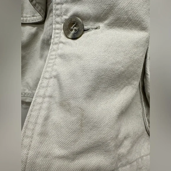 Vintage Eddie Bauer Chore Barn Coat Goose Down Liner Men’s Sz M Corduroy Collar - Picture 8 of 15